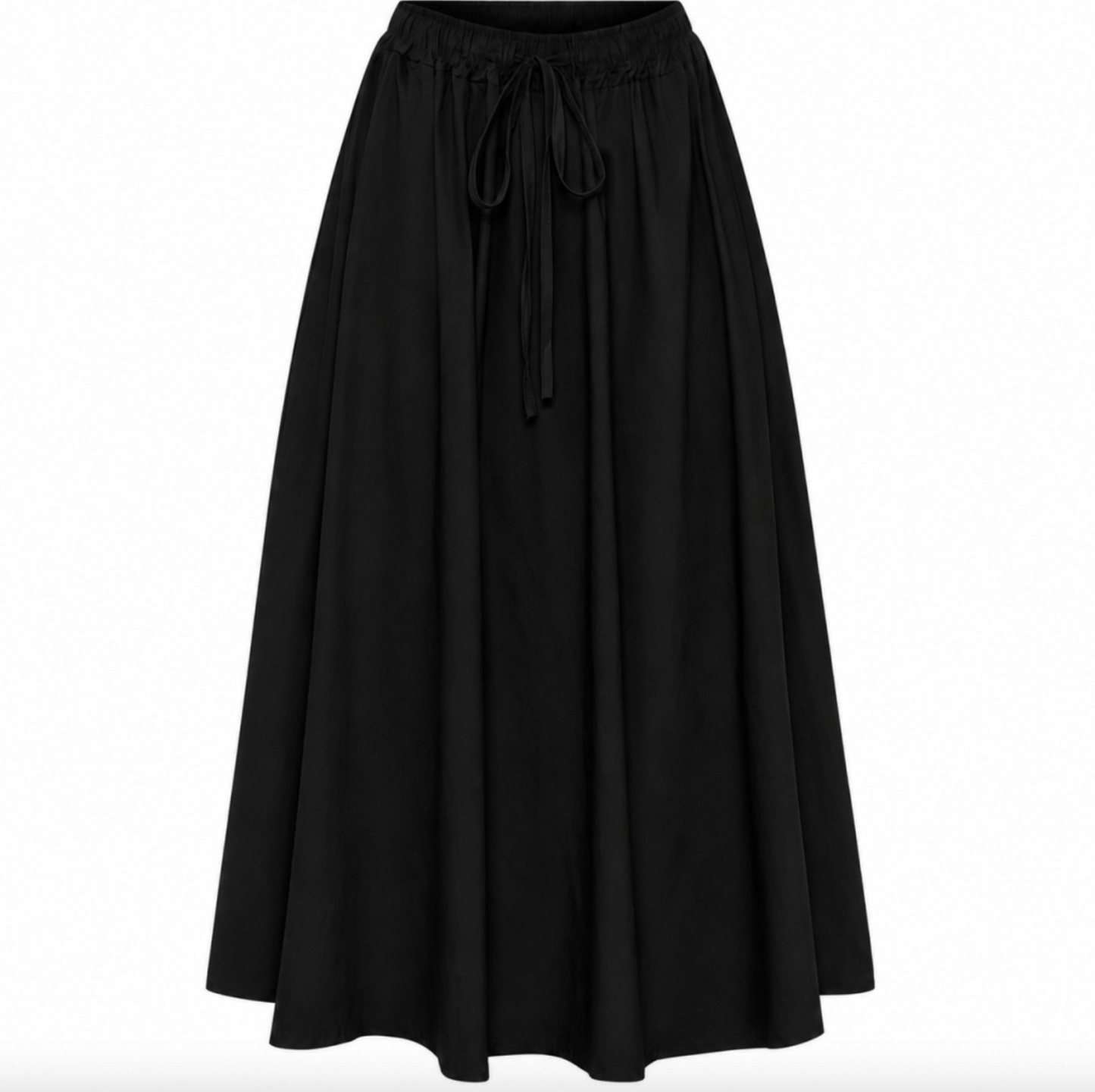 Nederdel med lommer - Black