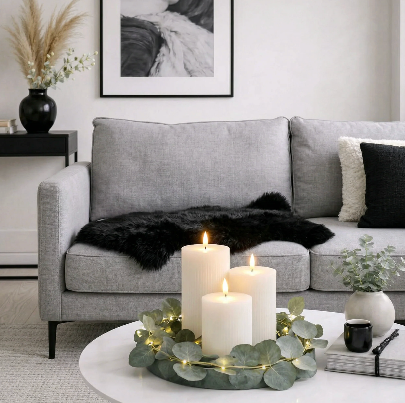 Lammeskind Black - 85x55cm