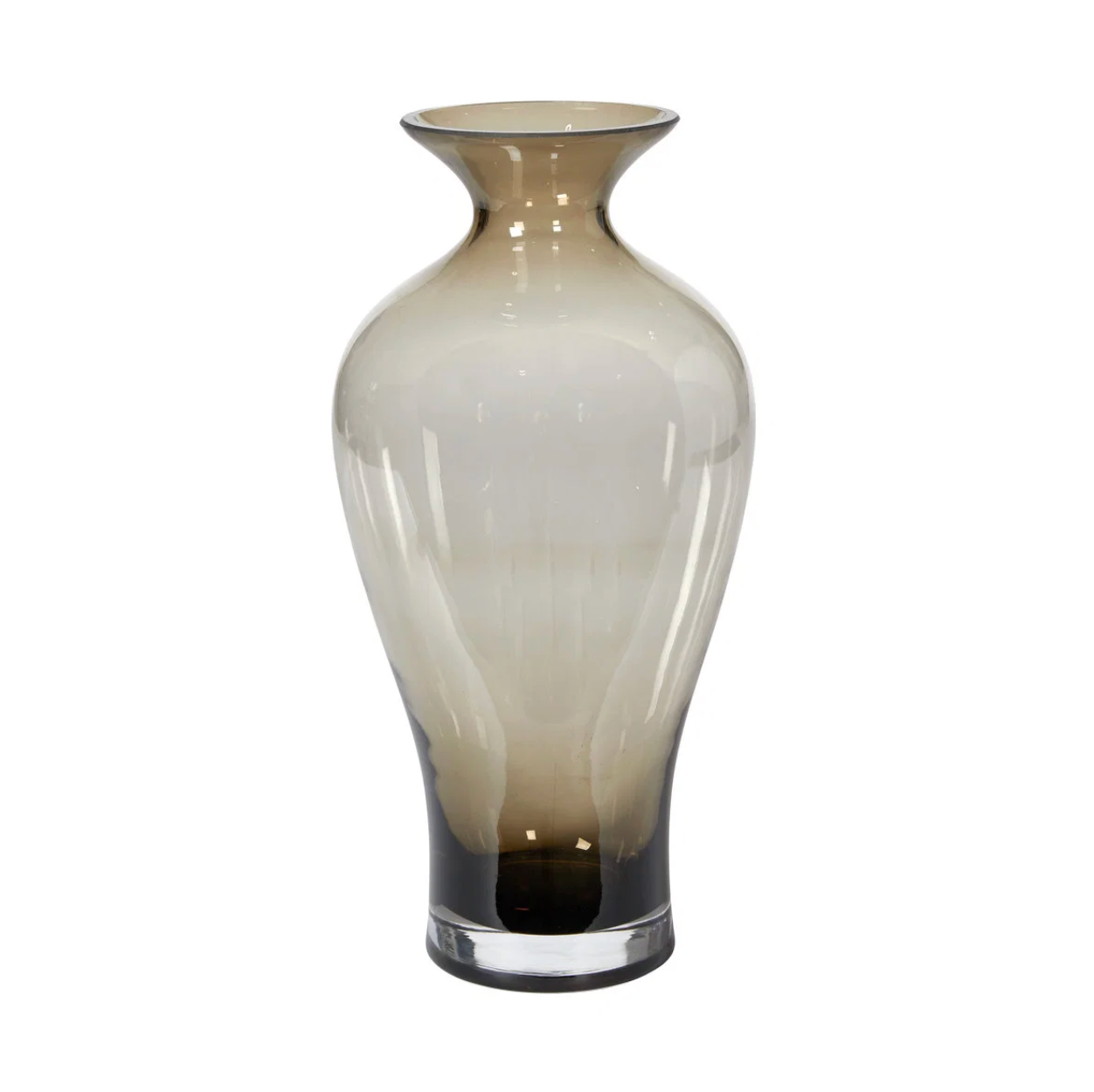 Vase Saslina brown