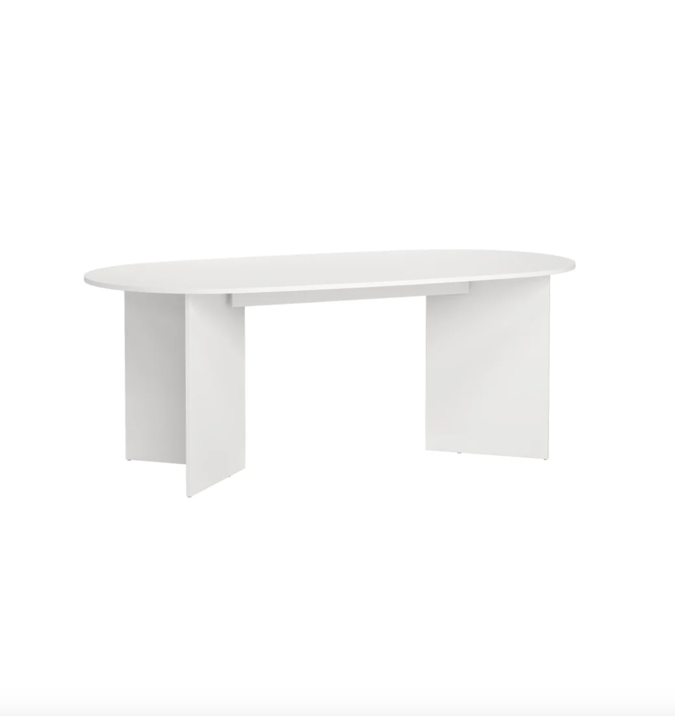 Spisebord Nordic oval White