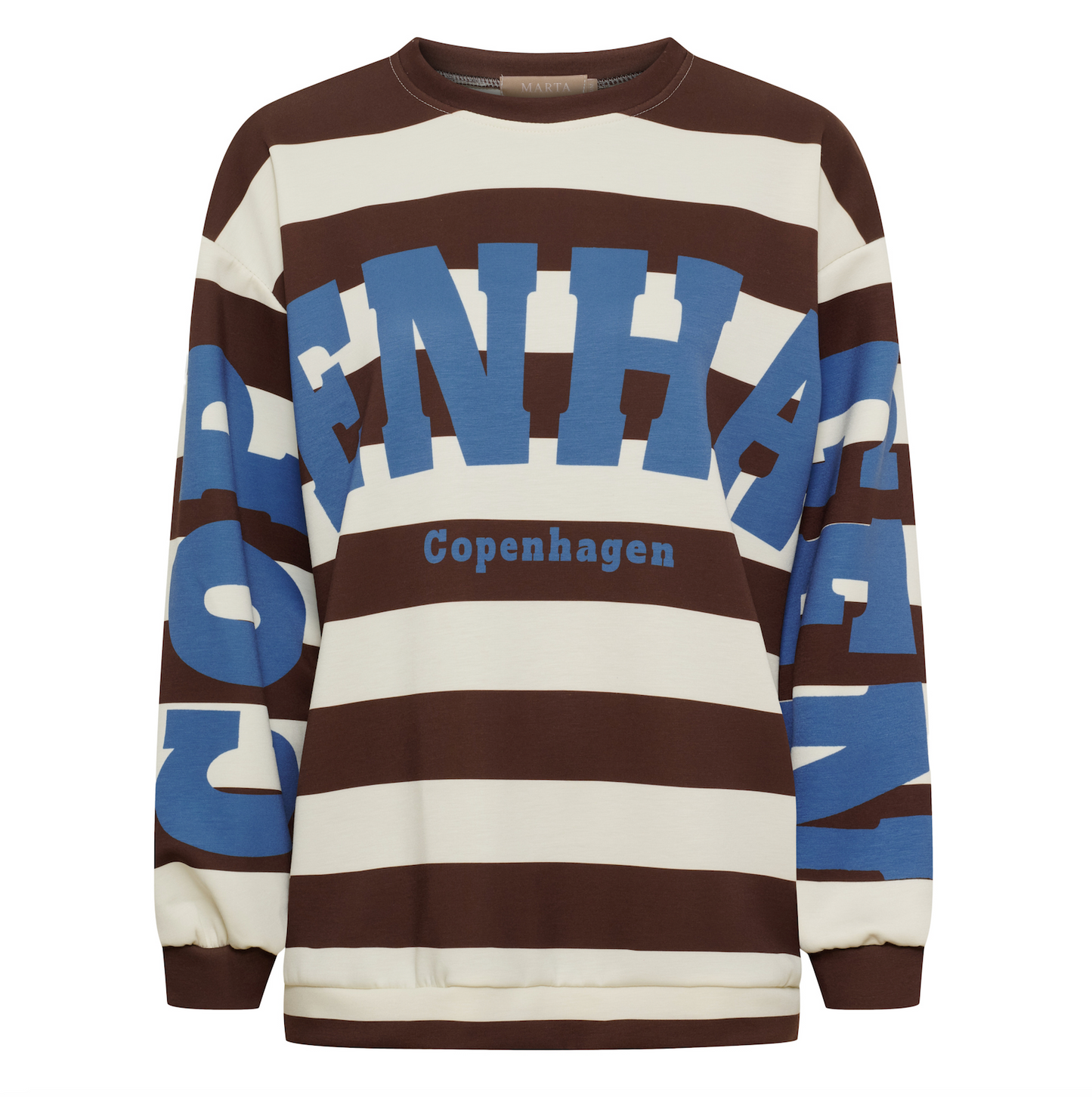 Bluse Nerina - Choko / Blue jeans