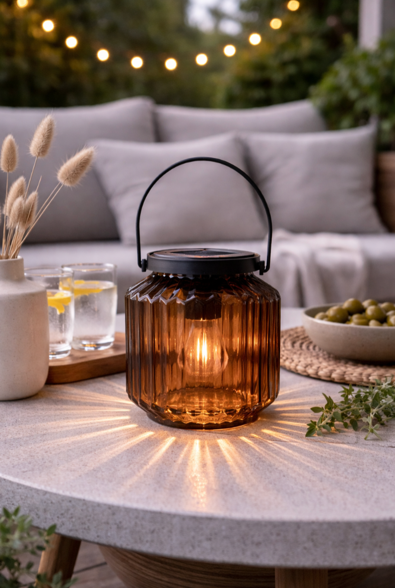 Lanterne solar - Brown