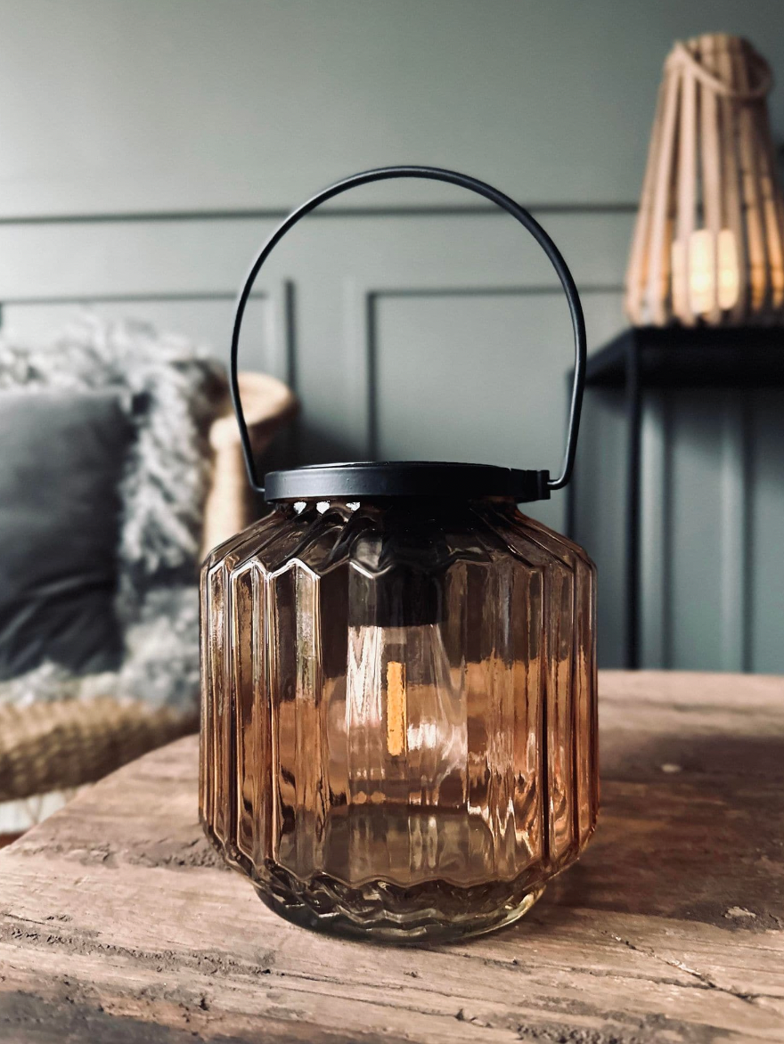 Lanterne solar - Brown