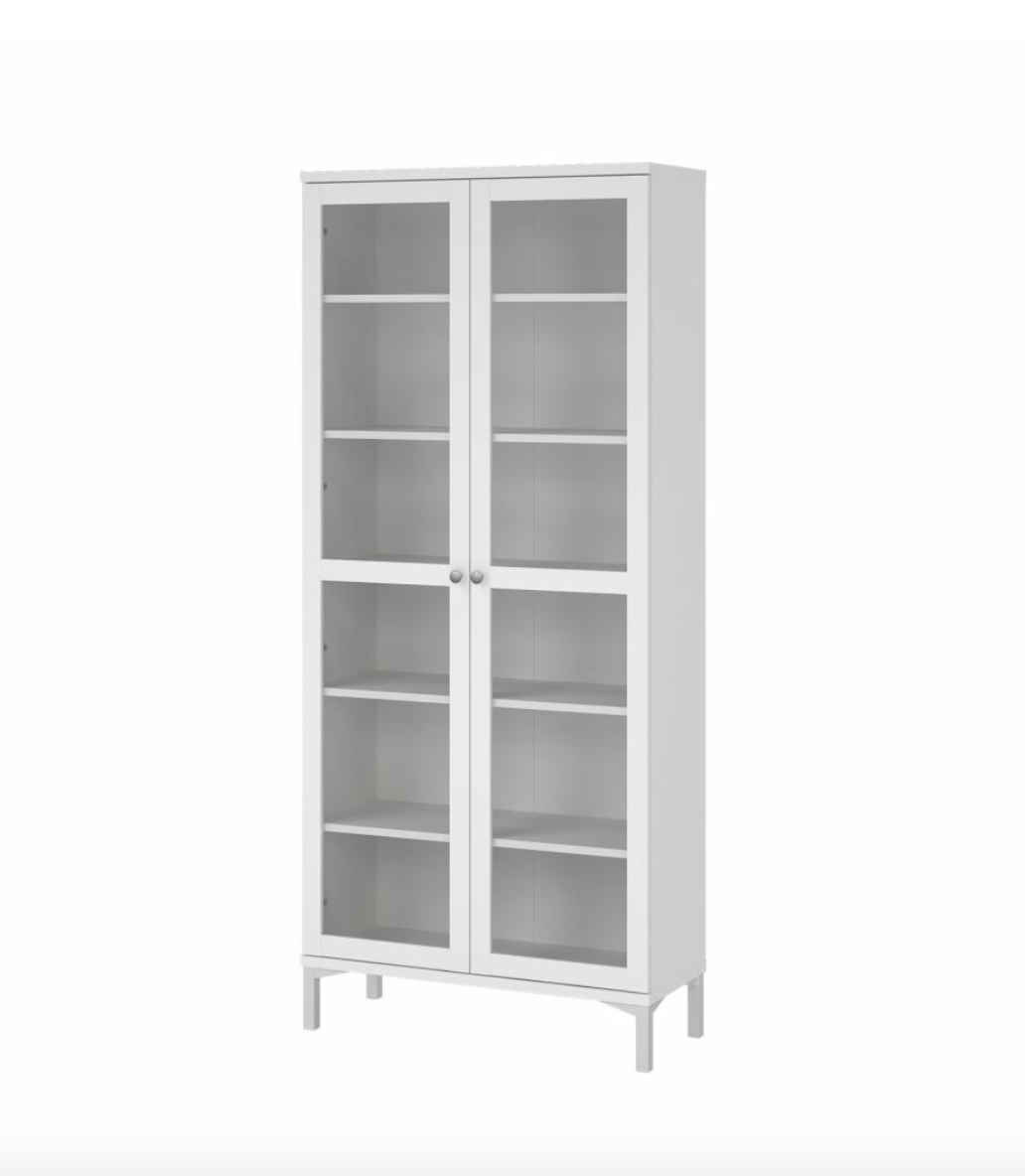 Vitrineskab Classy white