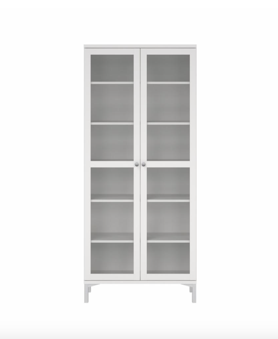 Vitrineskab Classy white