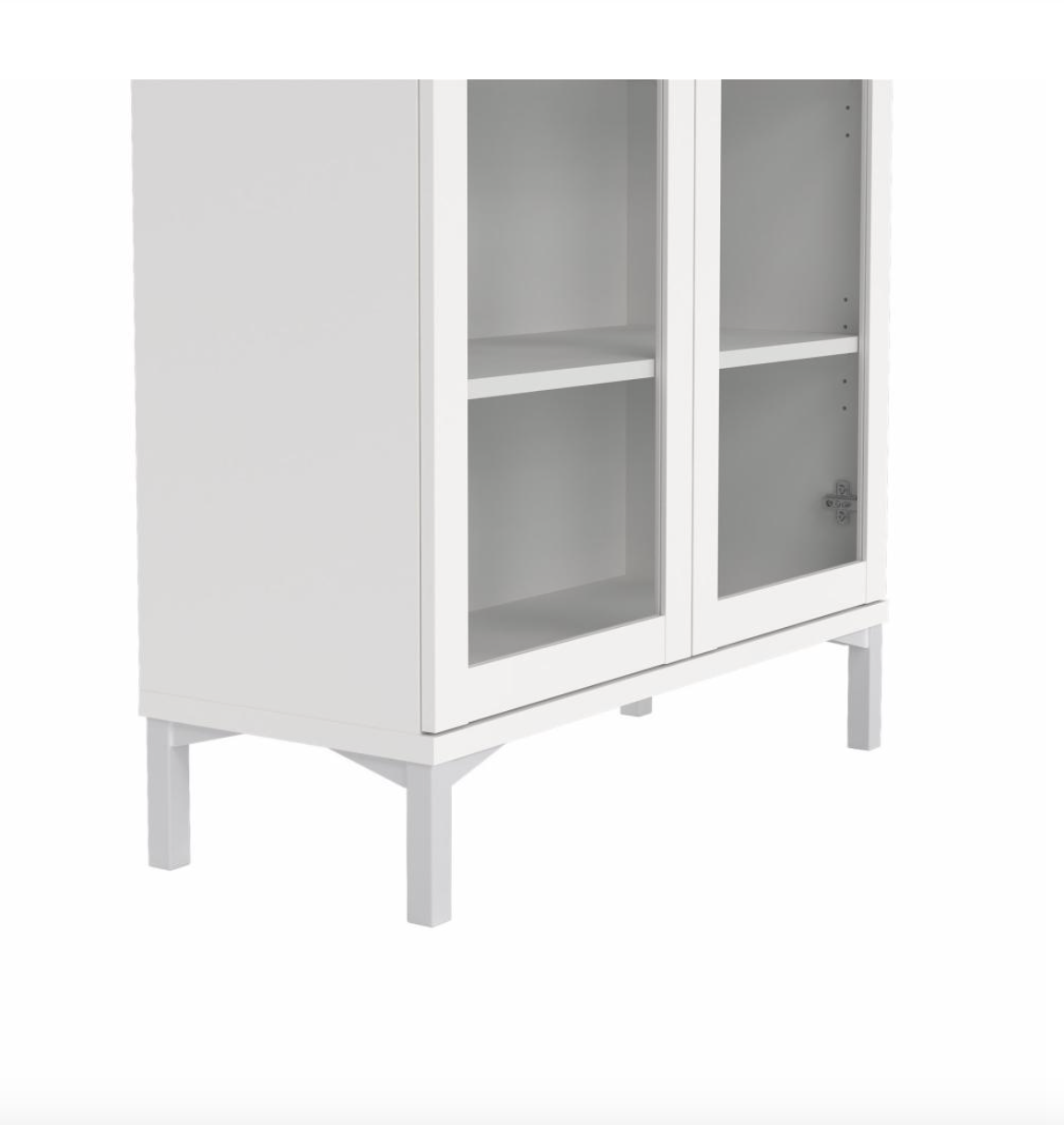 Vitrineskab Classy white
