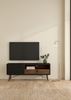 Tvbord - Walnut / Black