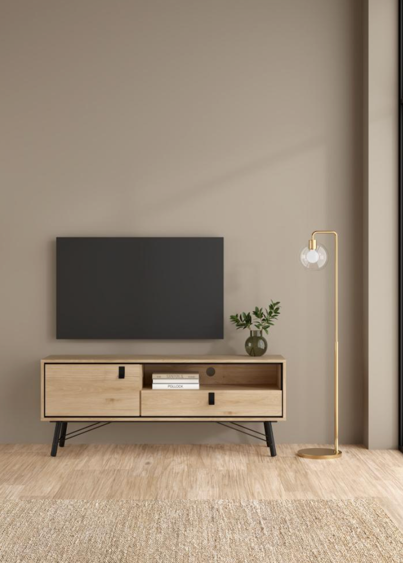 Tvbord - Nature / Black