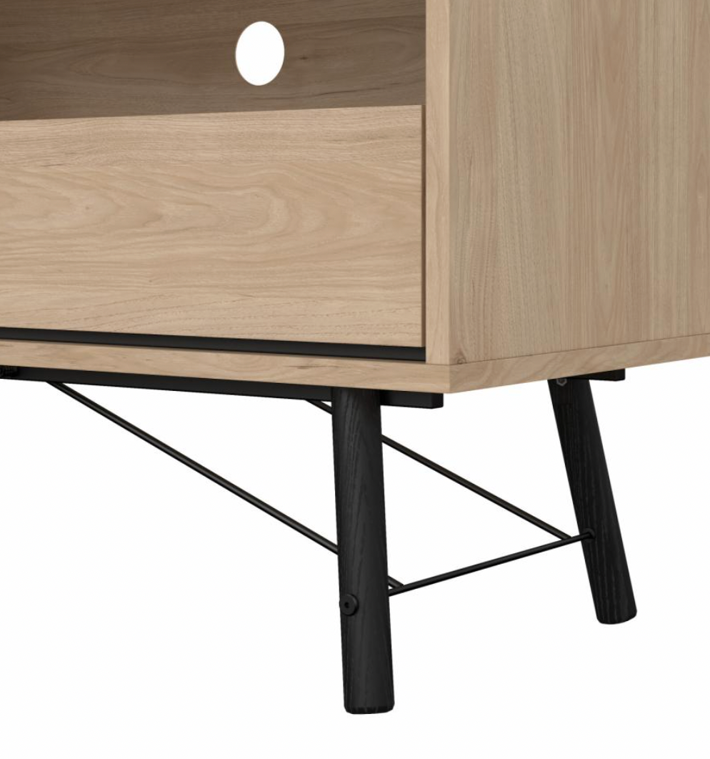 Tvbord - Nature / Black