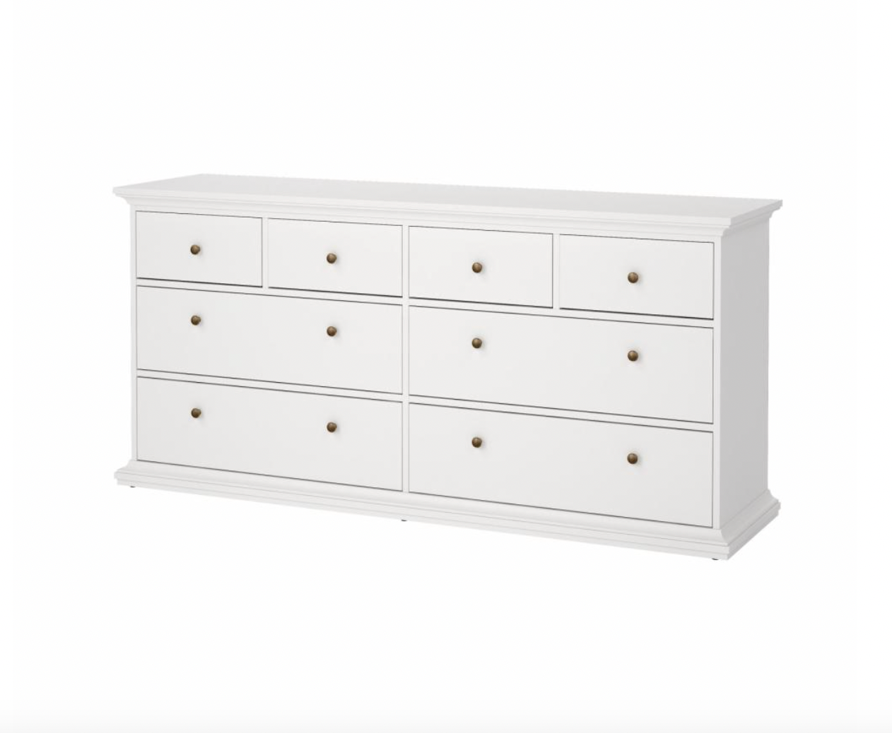 Kommode dobbelt Luna White