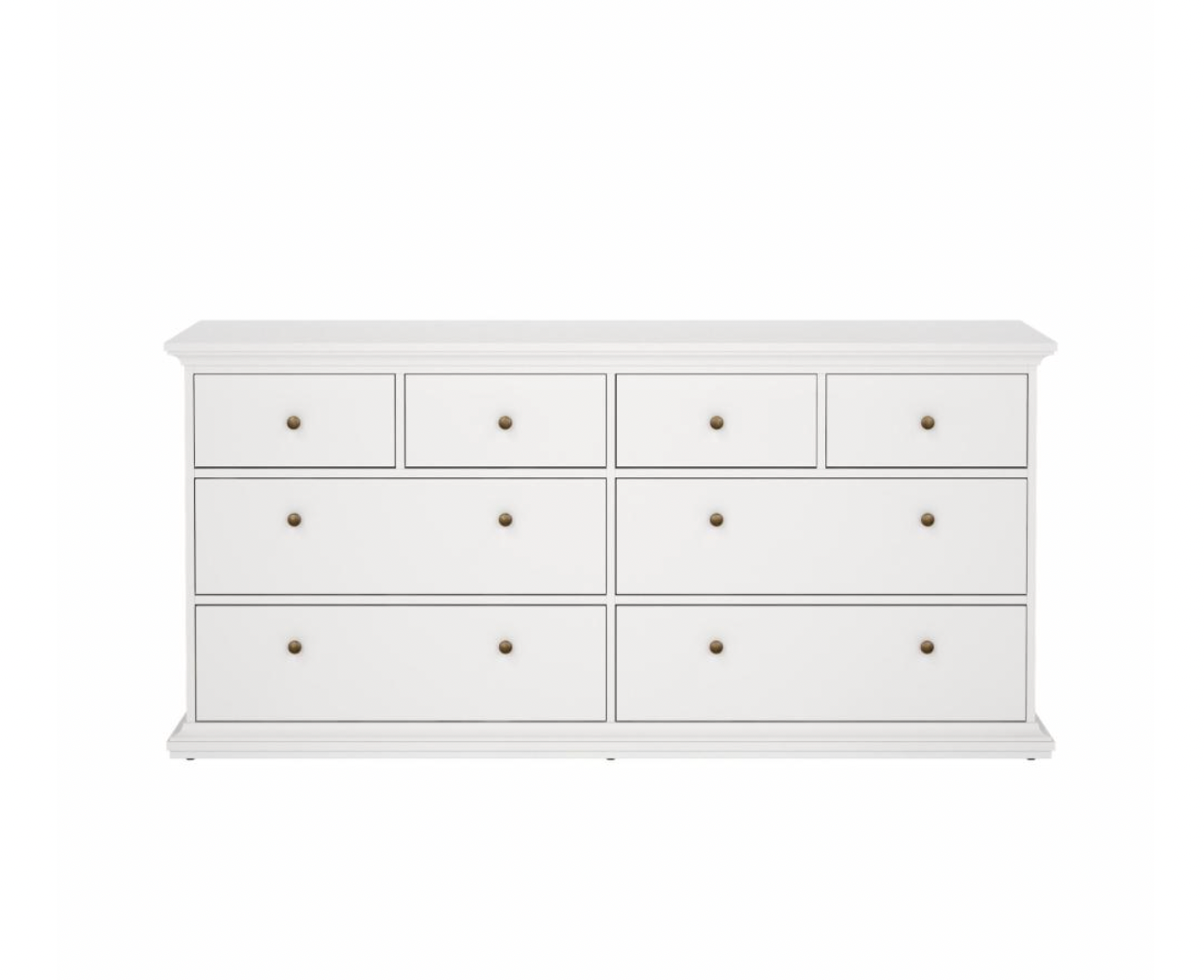 Kommode dobbelt Luna White