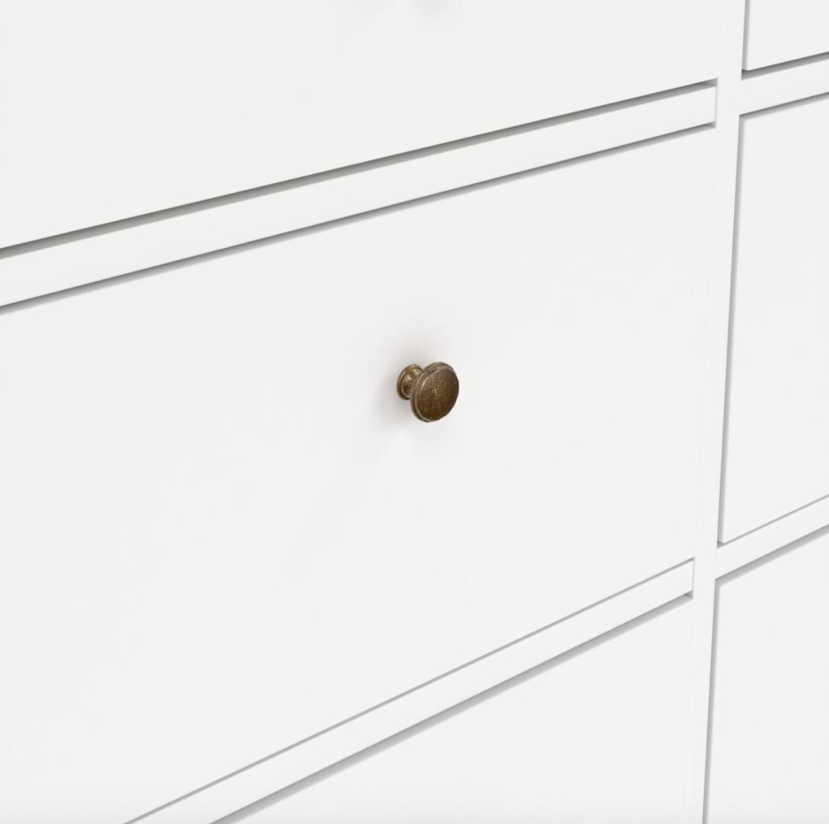 Kommode dobbelt Luna White
