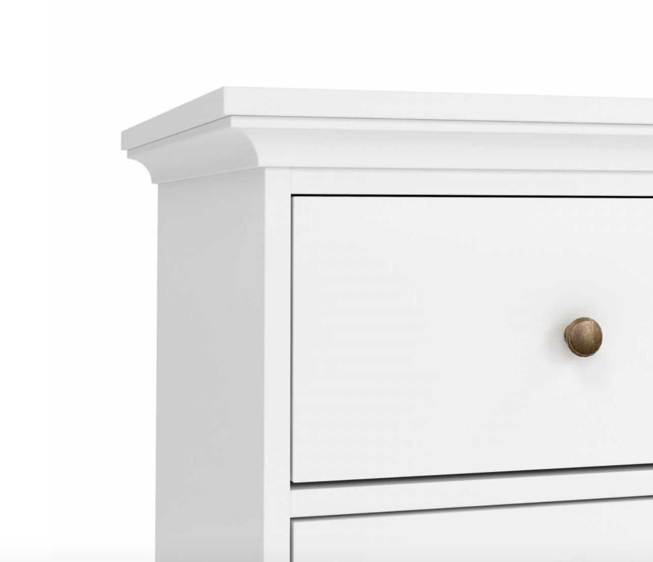 Kommode dobbelt Luna White