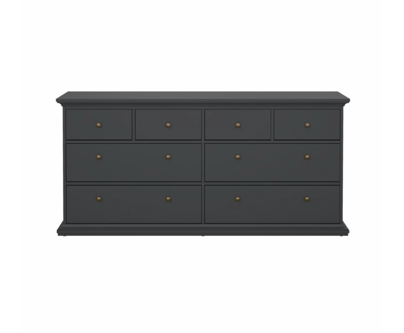 Kommode dobbelt Luna Grey