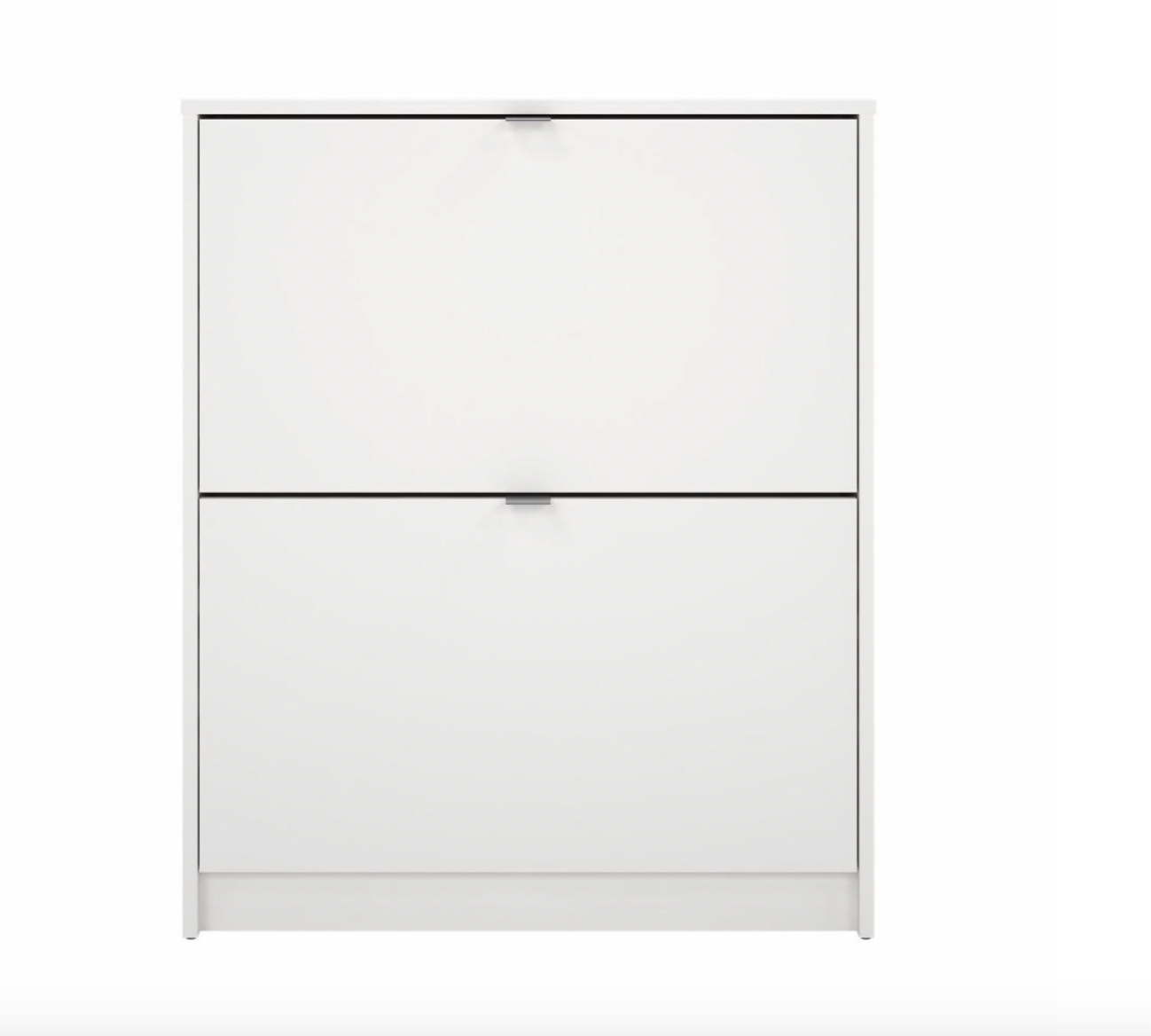 Skoskab med 2 rum - White
