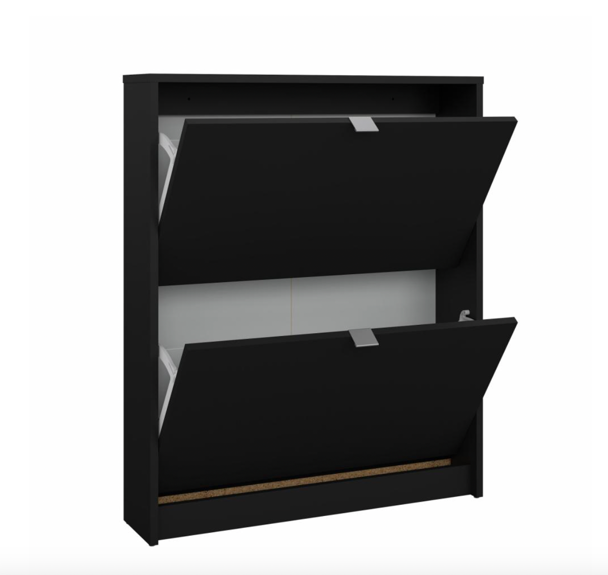 Skoskab med 2 rum - Black
