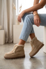 Ankelstøvler winter kaki/beige