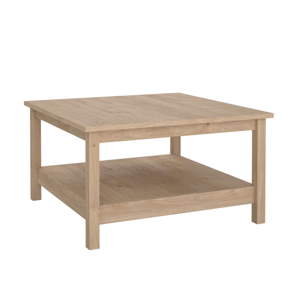 Sofabord med hylde – Jackson Hickory