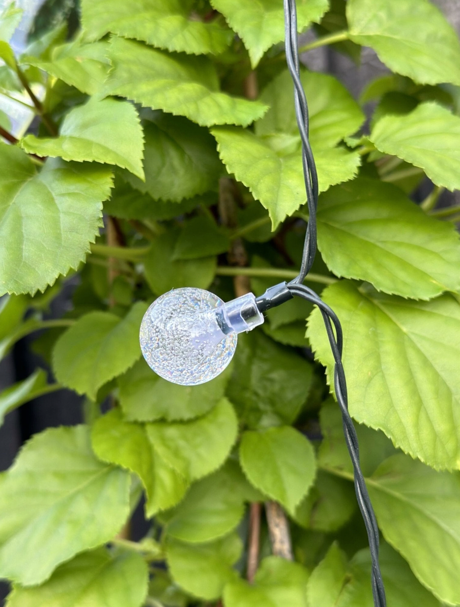 Lyskæde Bella med solceller - 50 LED
