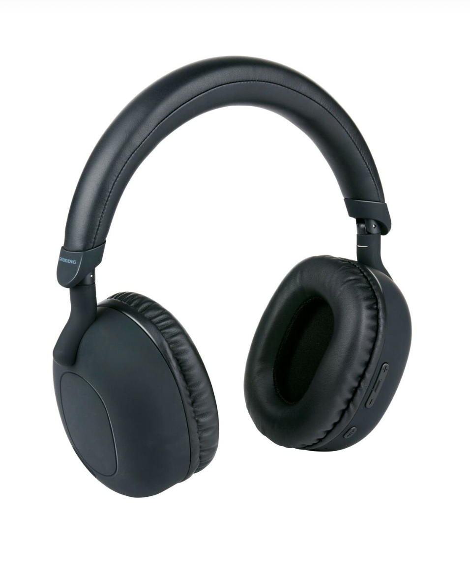 Høretelefoner Bluetooth Over-Ear - Sort