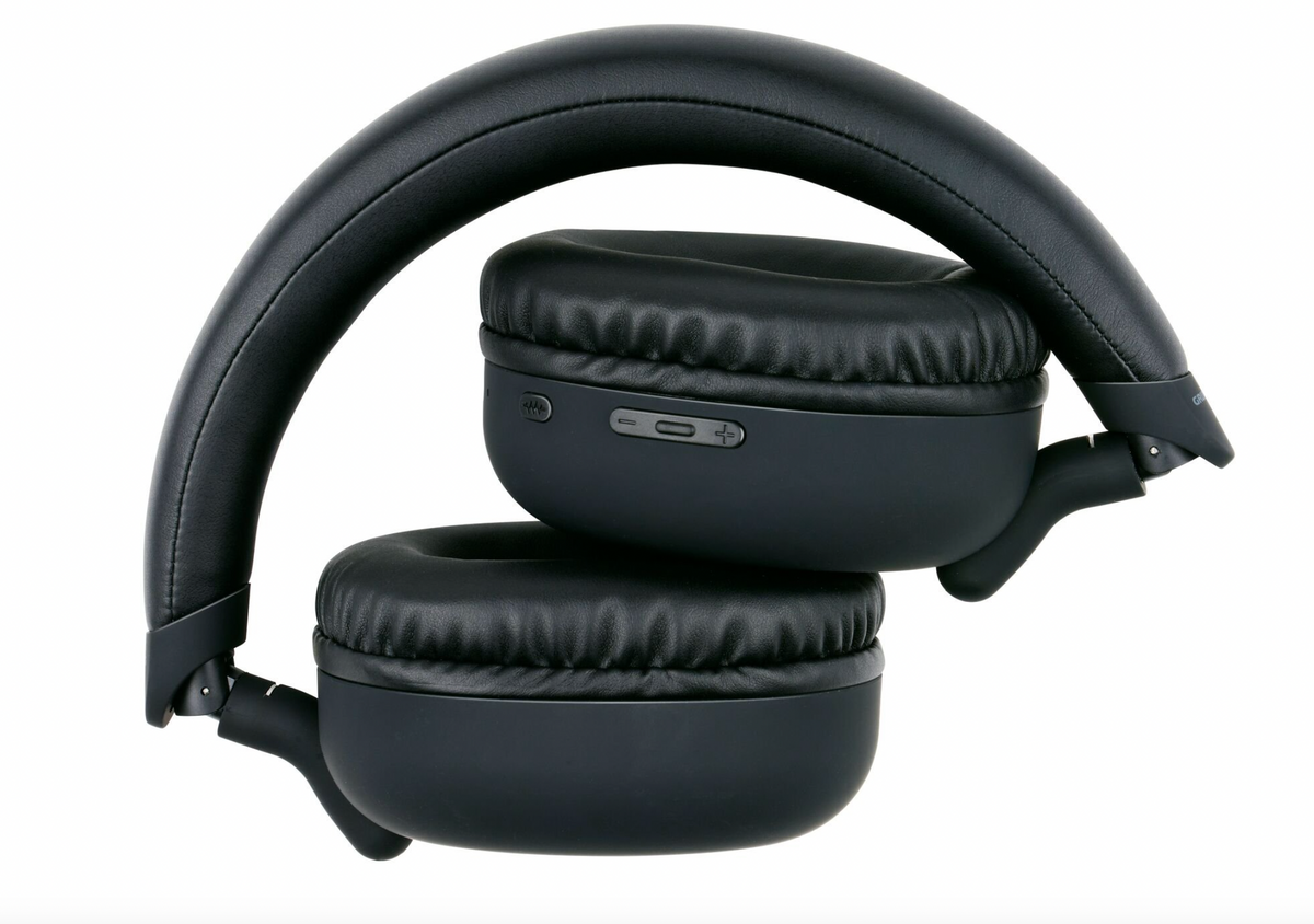 Høretelefoner Bluetooth Over-Ear - Sort