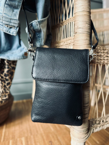 Mobiltaske Aura Black