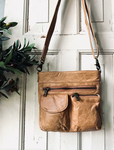 Crossbody Camel – Ultra blød