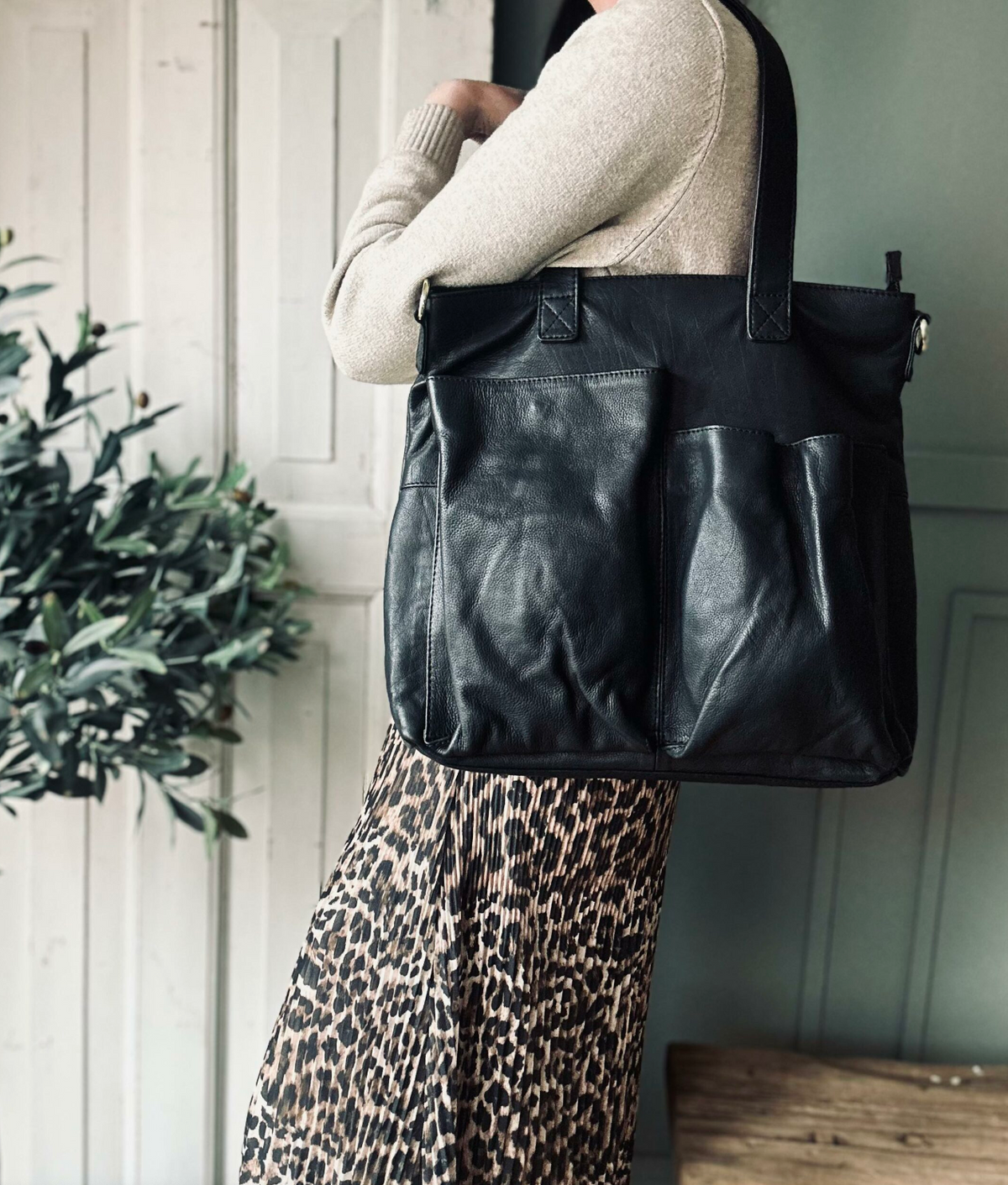 Shopper Black Lux – Kalveskind