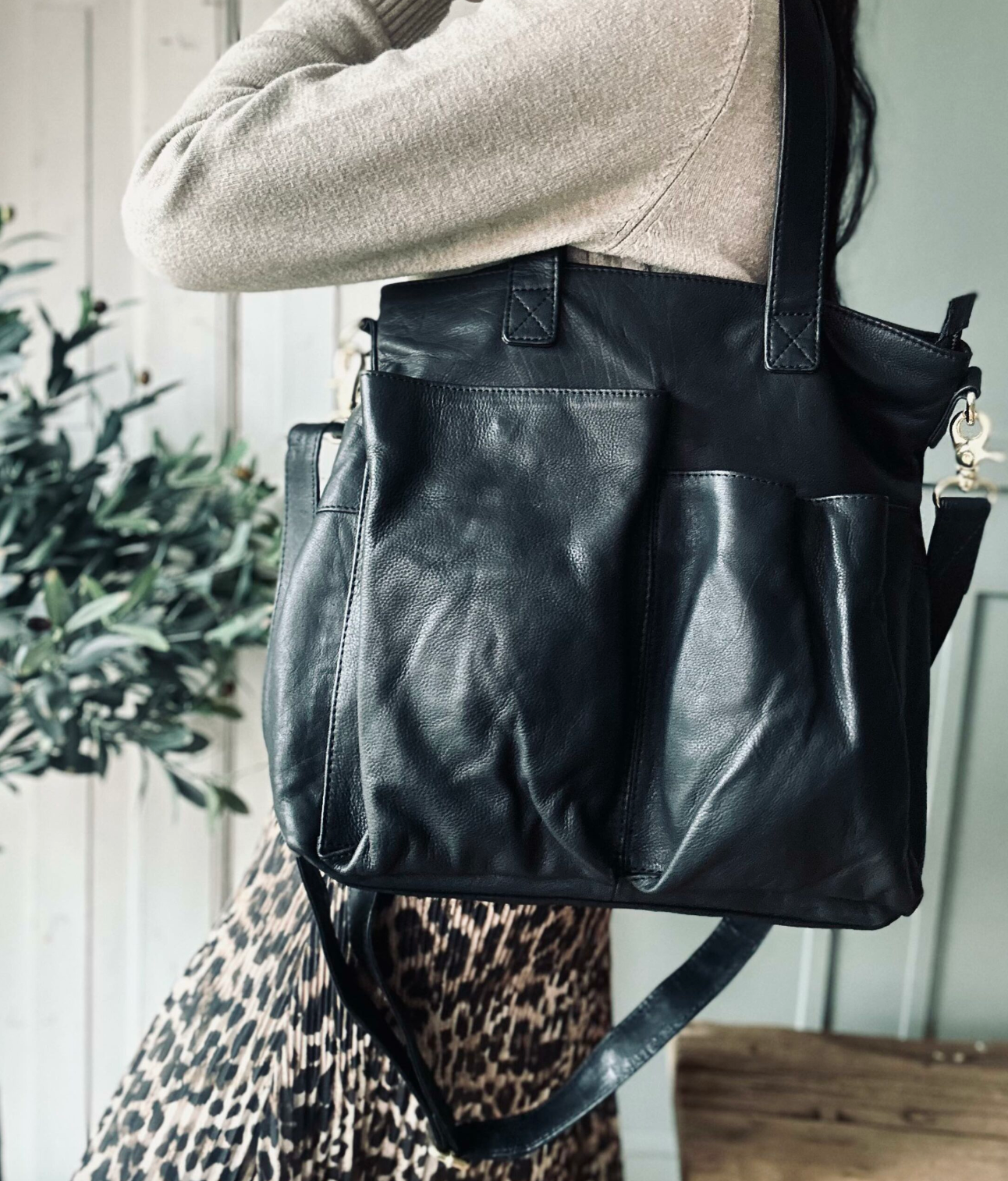 Shopper Black Lux – Kalveskind
