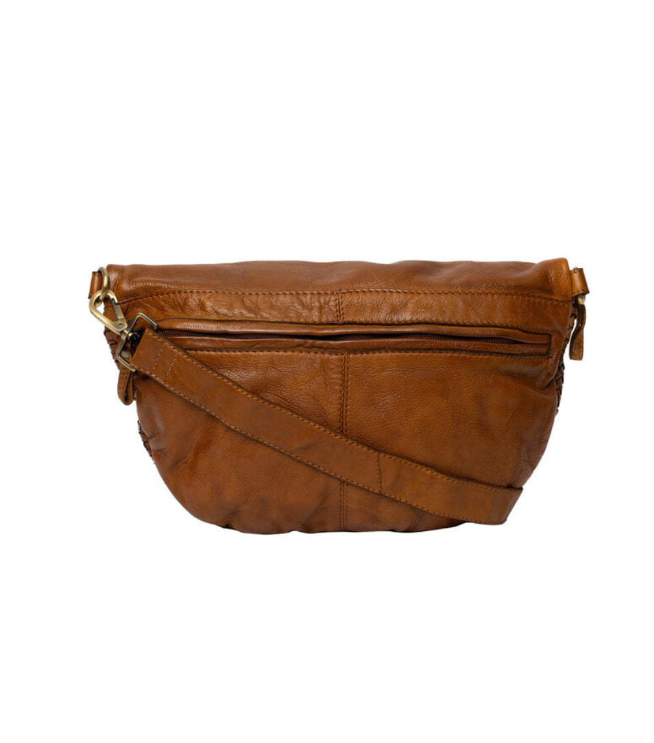 Bumbag JOMA flet og nitter - Cognac
