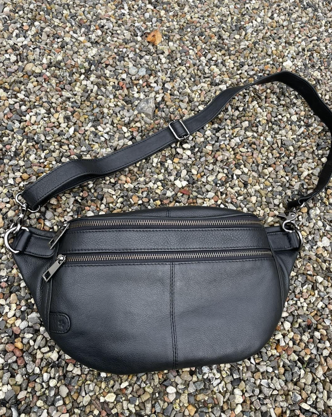 Bumbag Astrid - Black / Gunmetal