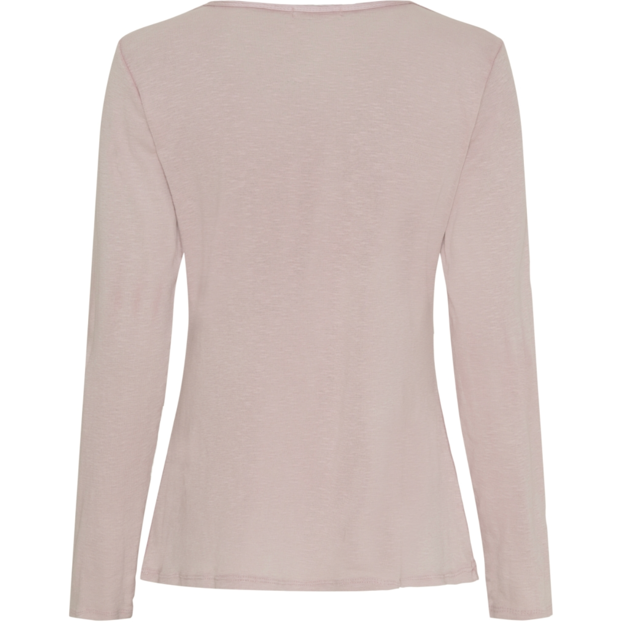 Basis bluse med knapper – Rose