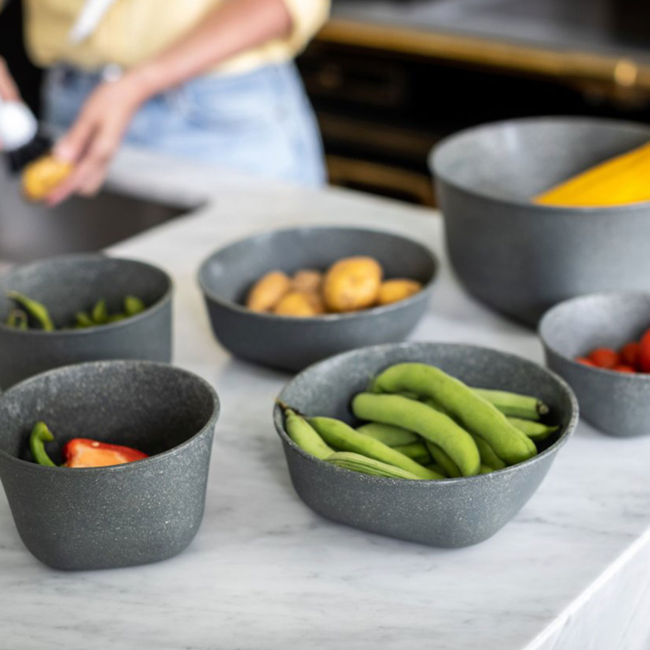 Opbevaringsbøtter Bio-circular – 100% naturlig - Flere størrelser