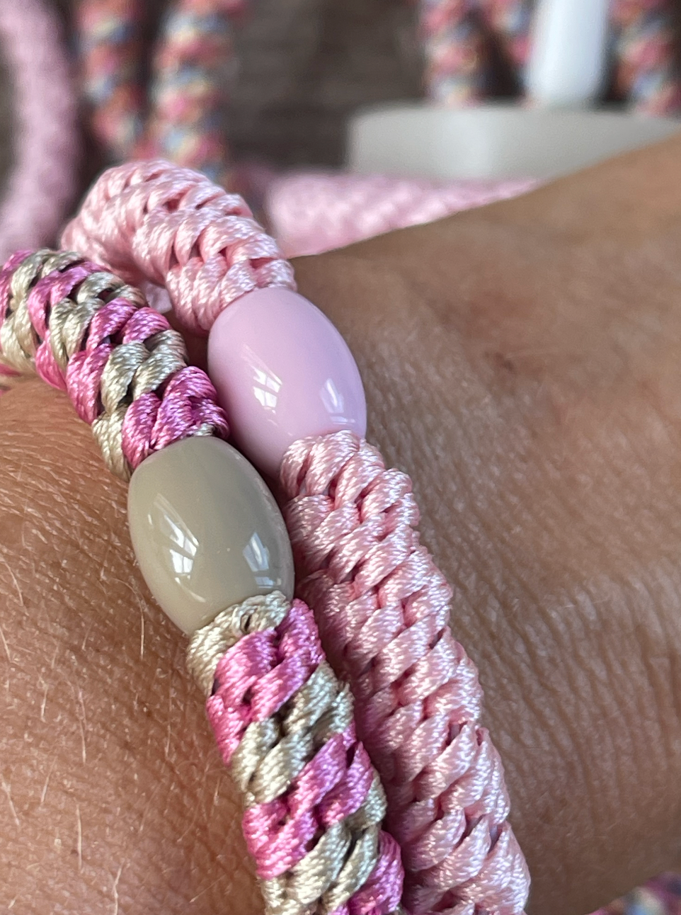 Hårelastikker Supreme Soft pink - 4 stk.