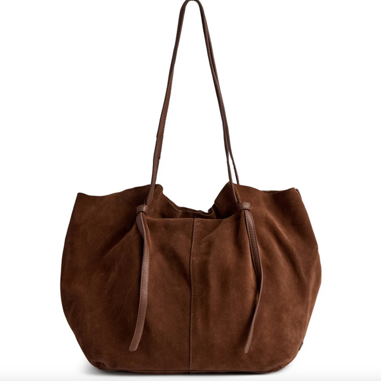 Smuk ruskindsshopper - Cognac
