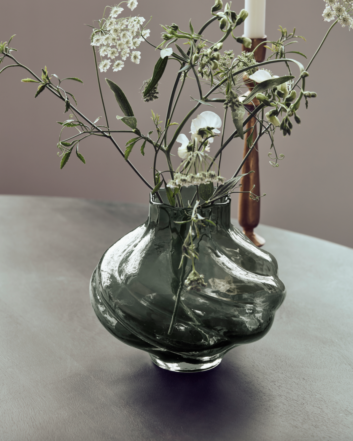 Vase mundblæst