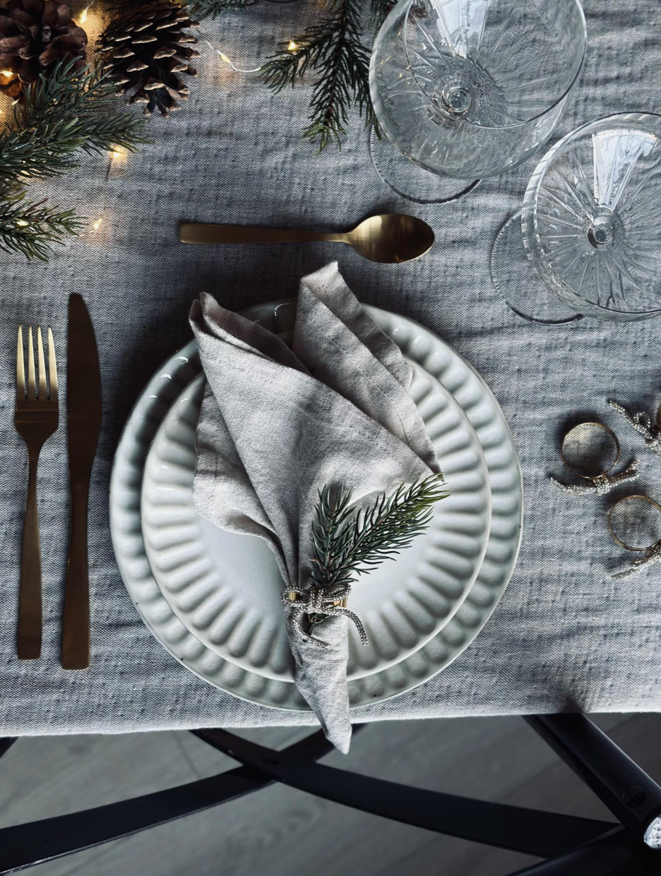 Tallerken VIGA Sand - Flere størrelser