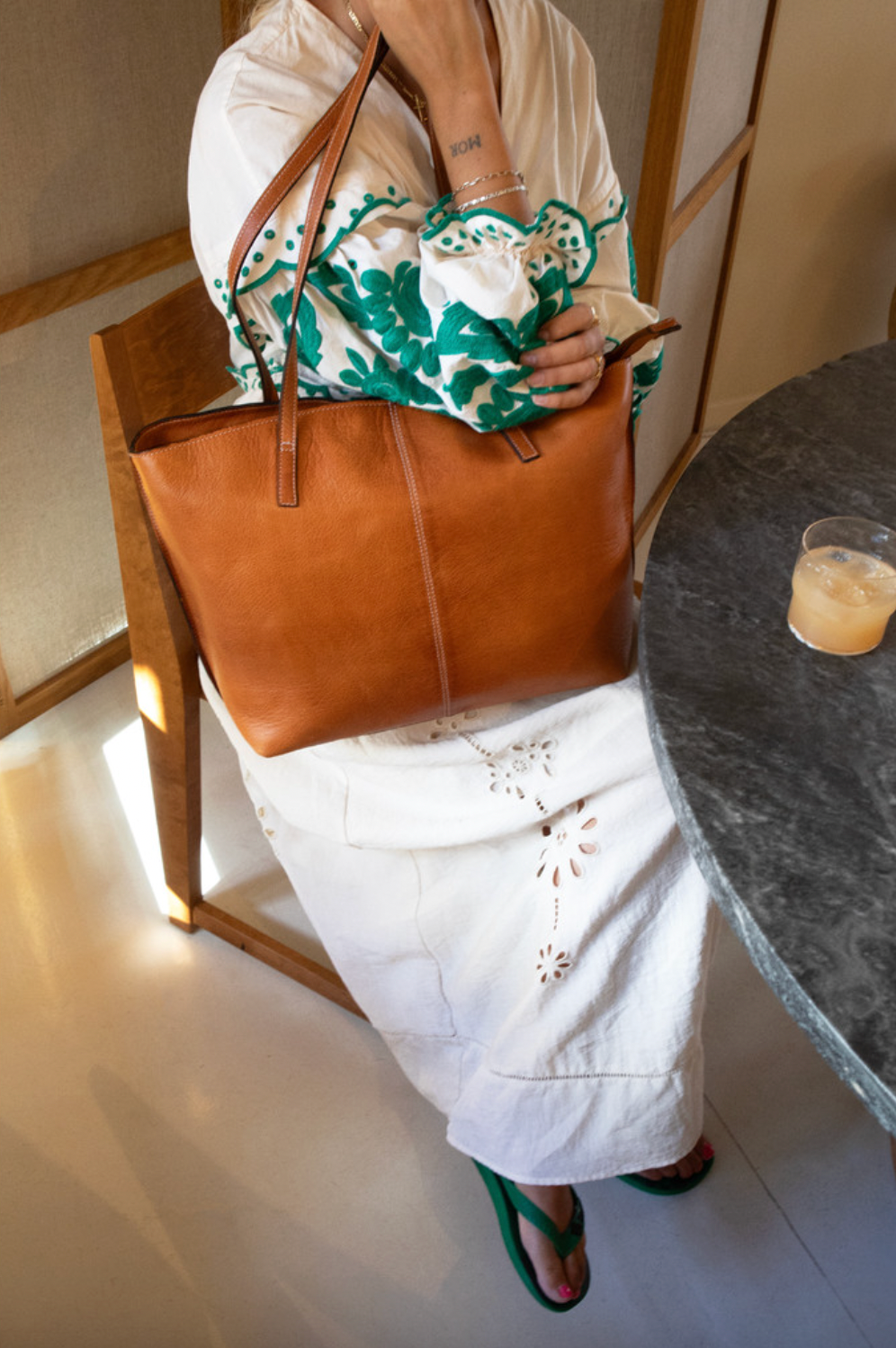 Work Bag - Malou Cognac