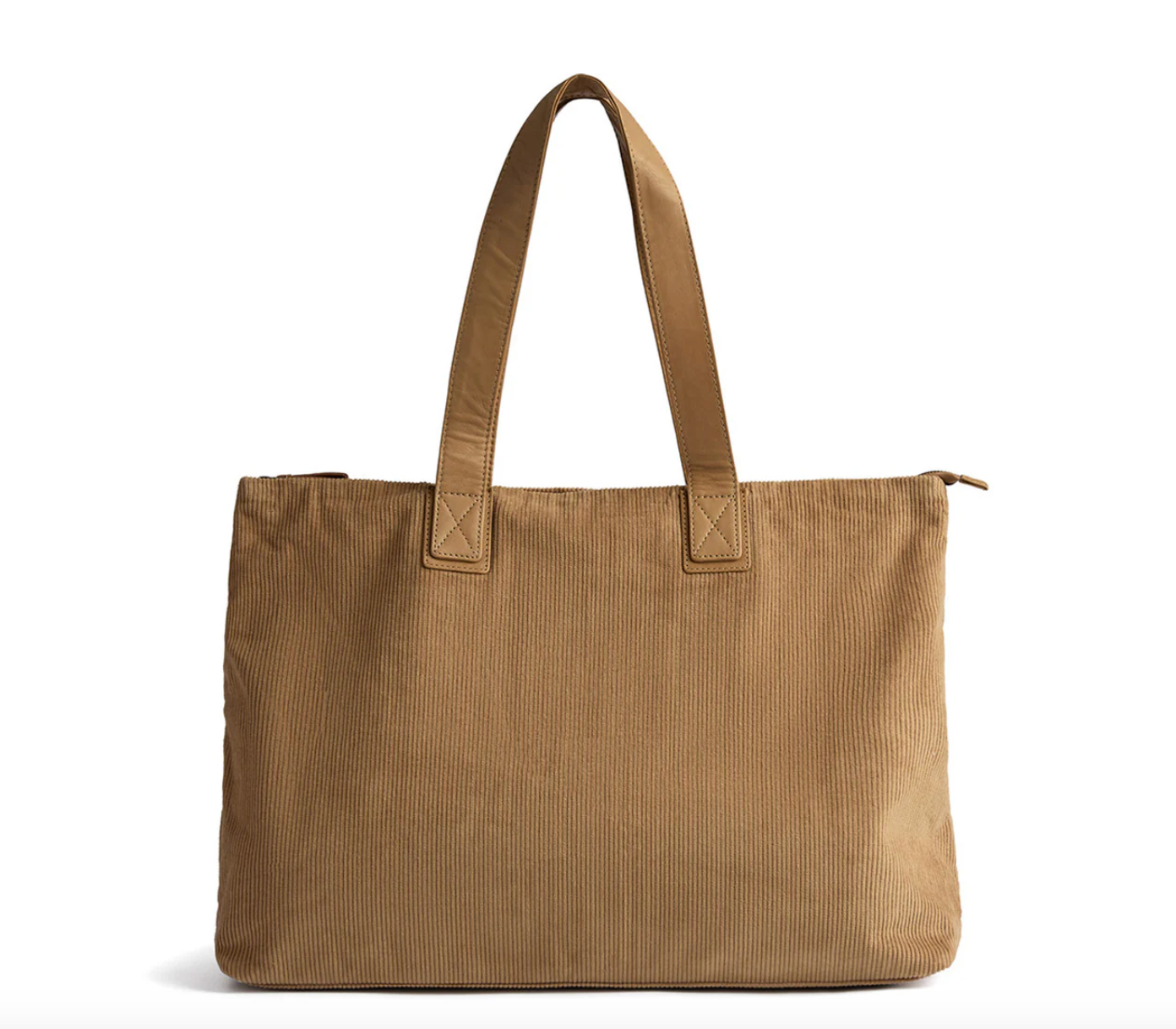 Shopper Fløjl - Tan