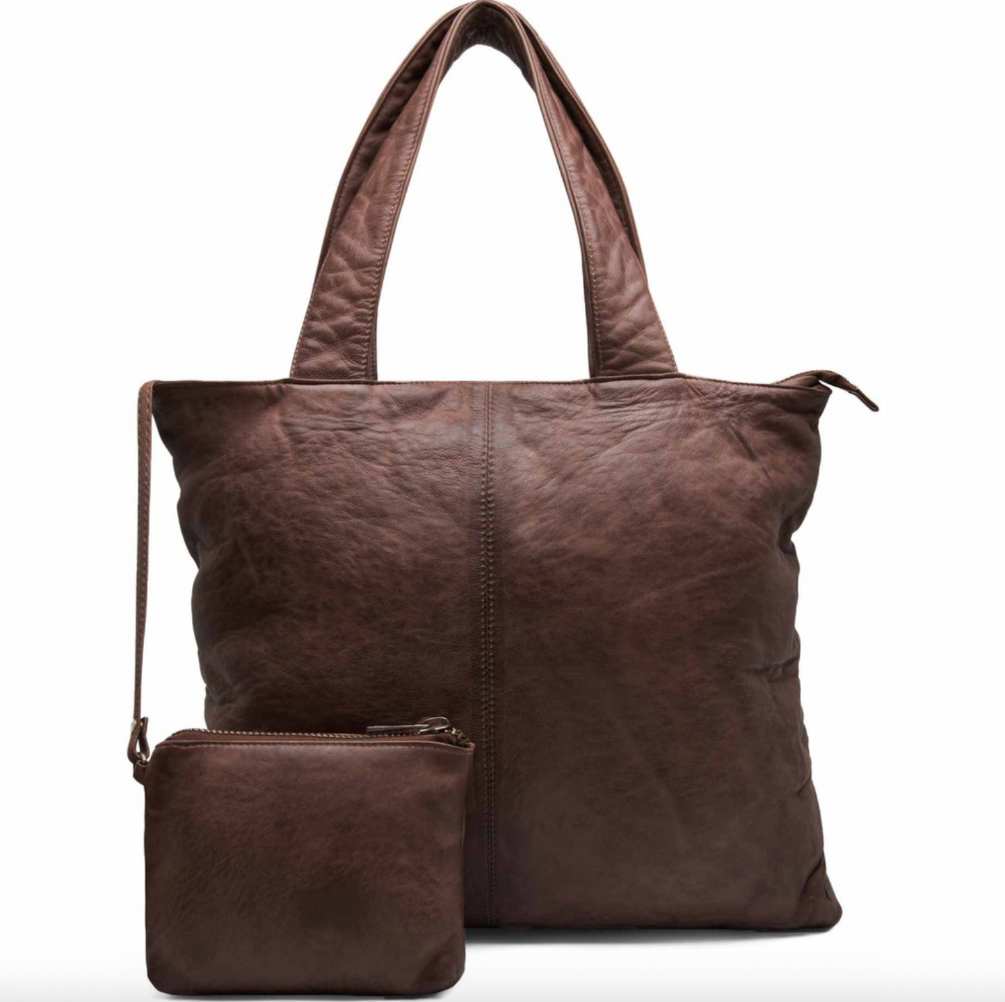 Shopper ink pung MILLE - Winter brown
