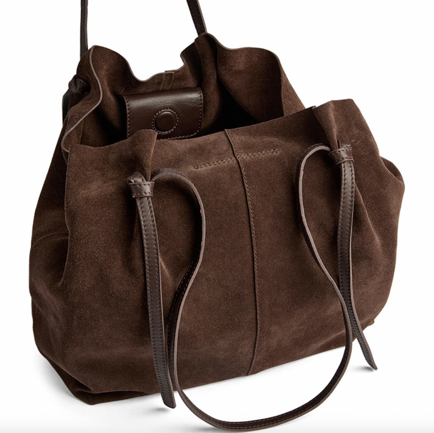 Smuk ruskindsshopper - Chocolate