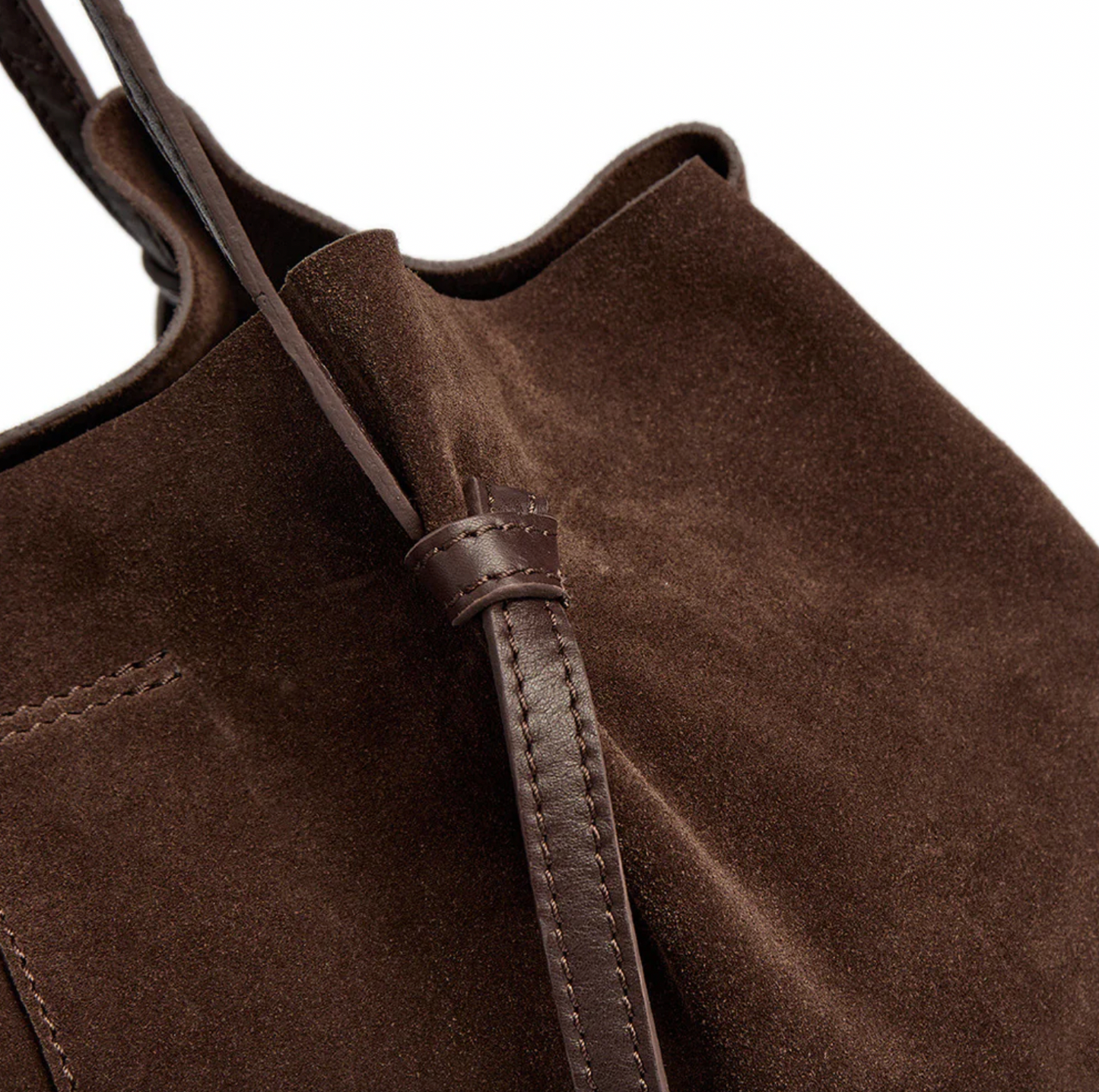Smuk ruskindsshopper - Chocolate
