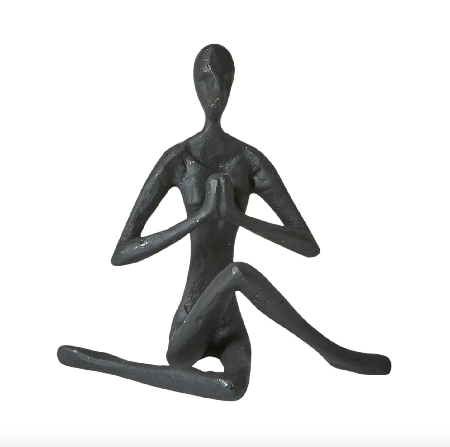 Figur i sort jern - Yoga