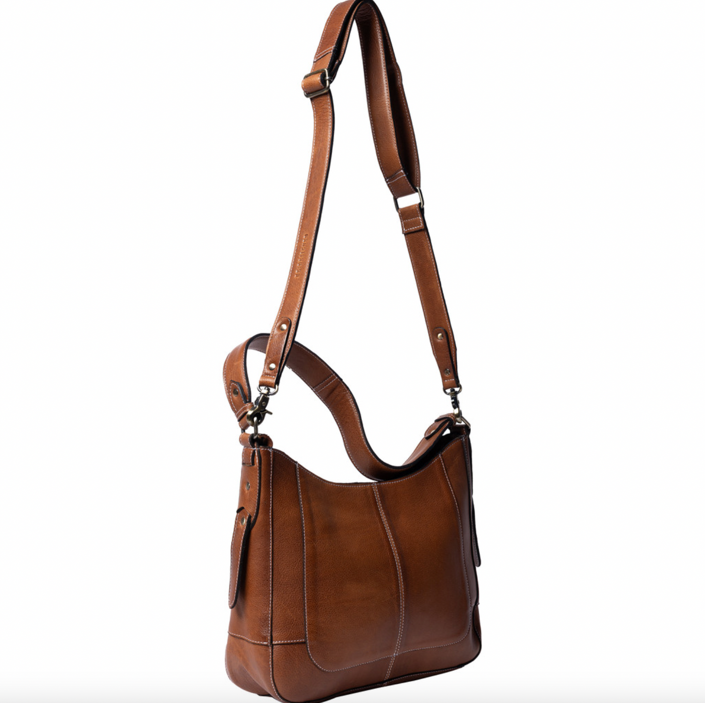 Skuldertaske Neri Small - Walnut