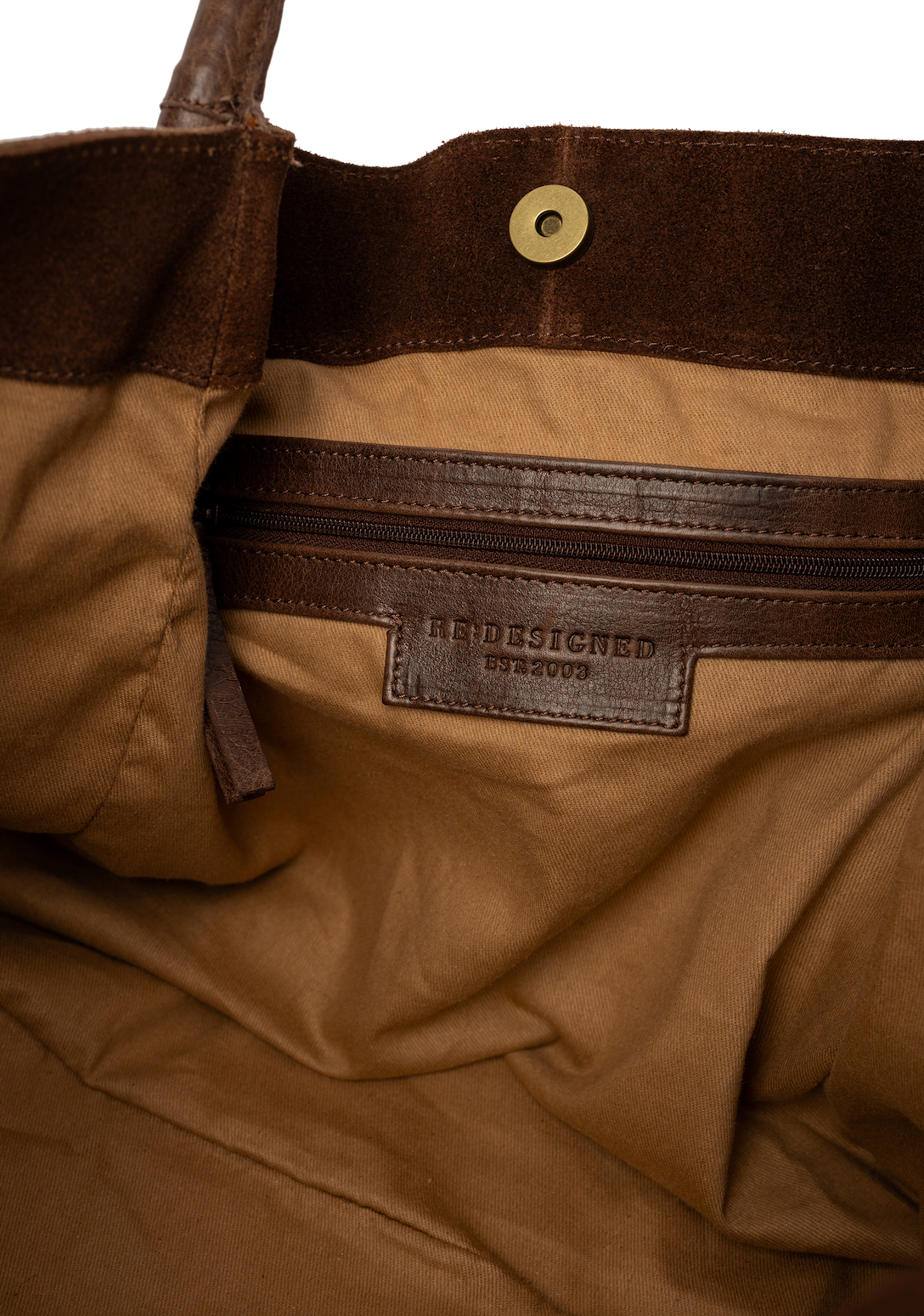 Shopper i ruskind - Woodsmoke