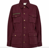 Jakke cargo - Burgundy
