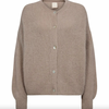 Alpaca cardigan Depeche - Sand