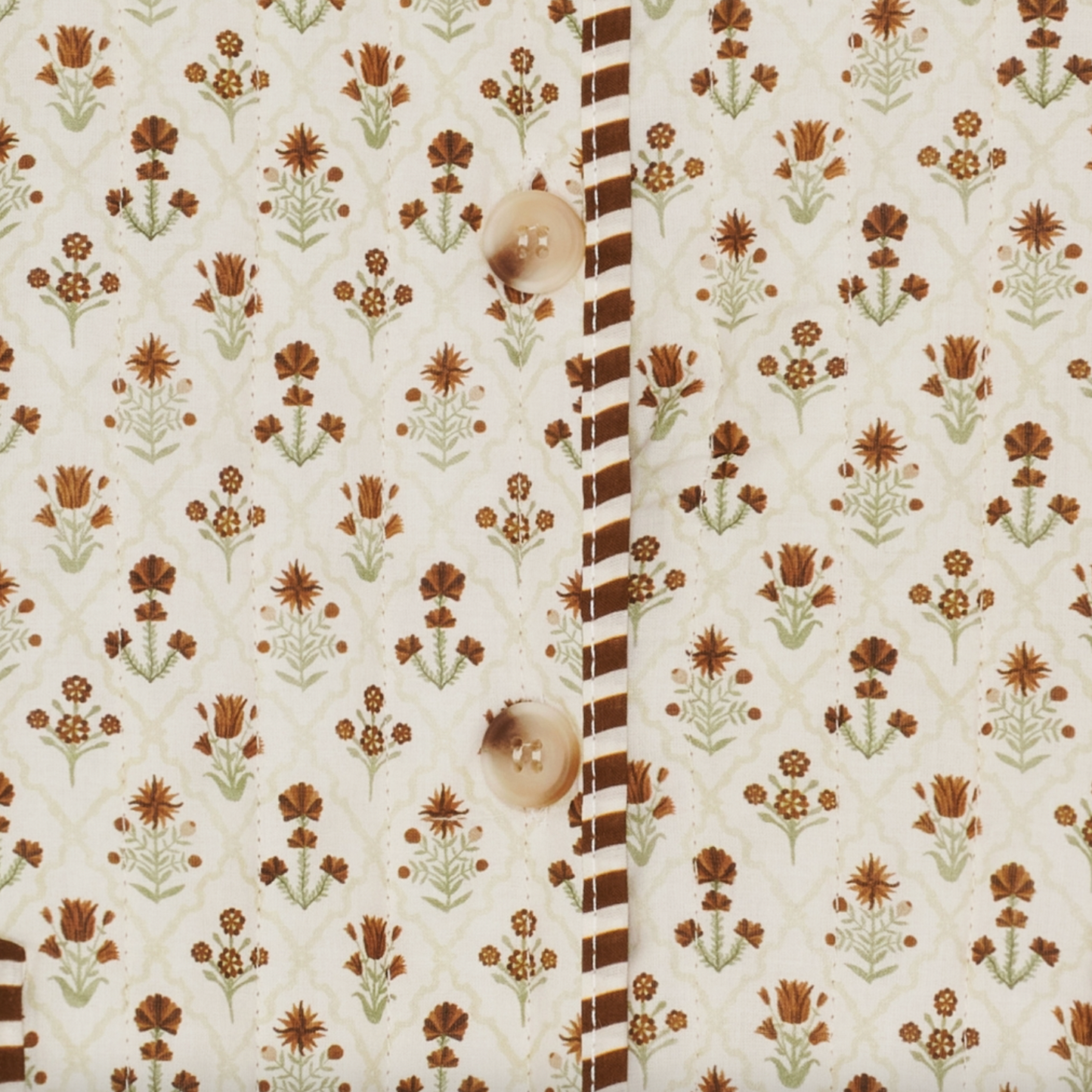 Jakke Quilt - New brown / beige