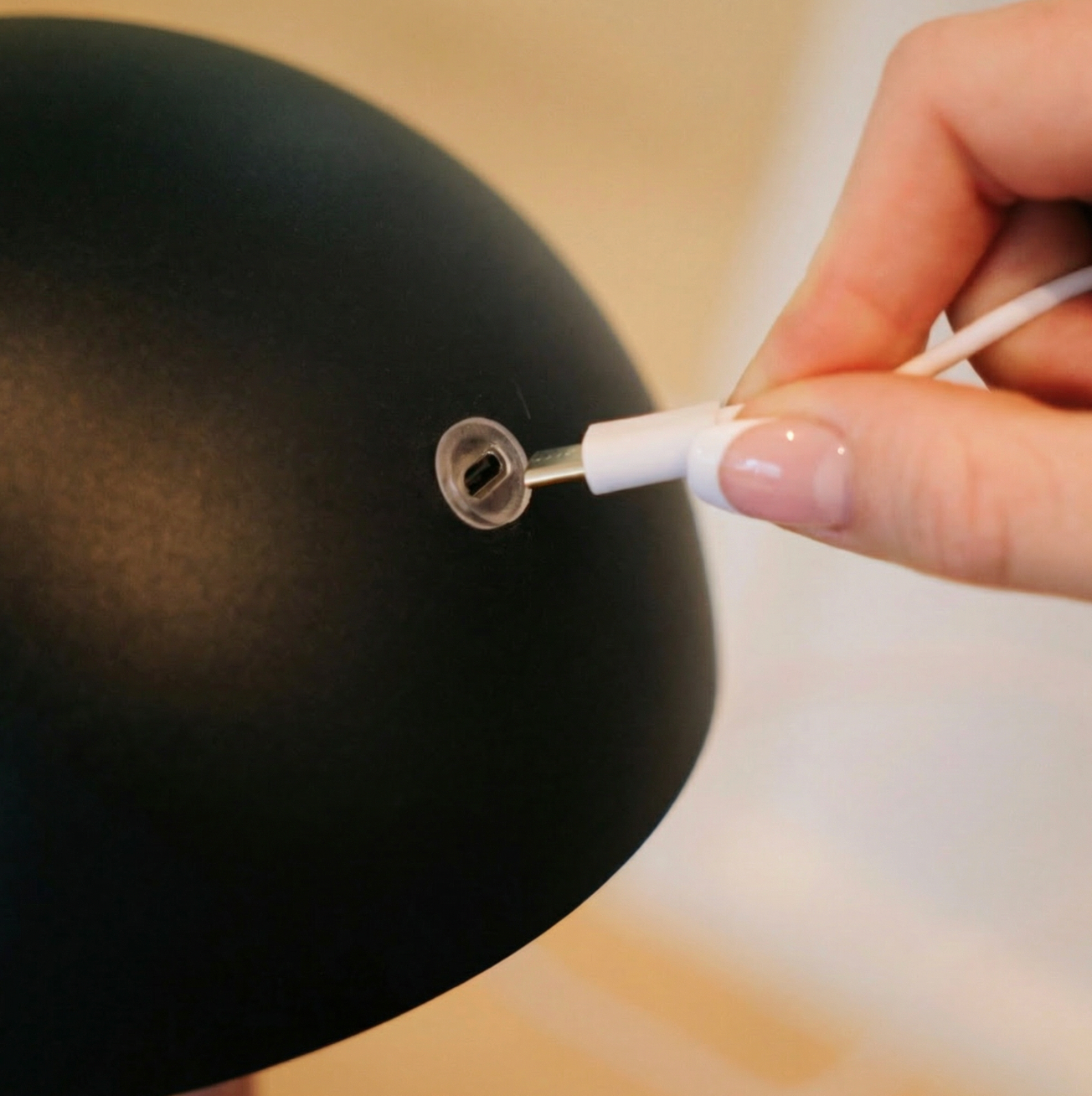 Bordlampe med touch - Flere farver
