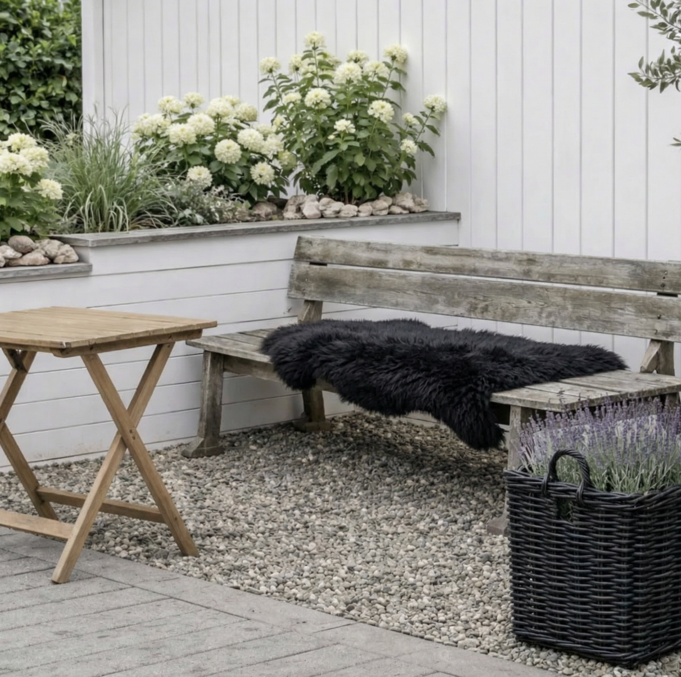 Lammeskind Sort 85x55cm